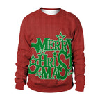 Digital Printed Round Neck Sweater