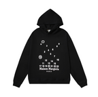 Plus Size Loose Sweatshirt with Constellation Design | Streetwear