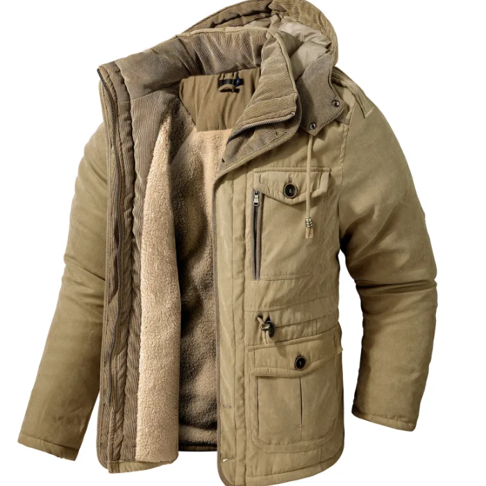 Hooded Cotton Jacket
