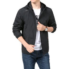 Men's Quick Dry Hooded Sun Protection Jacket for Outdoors