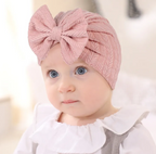 Baby Beanie Cap with Bow | Embroidered Cap