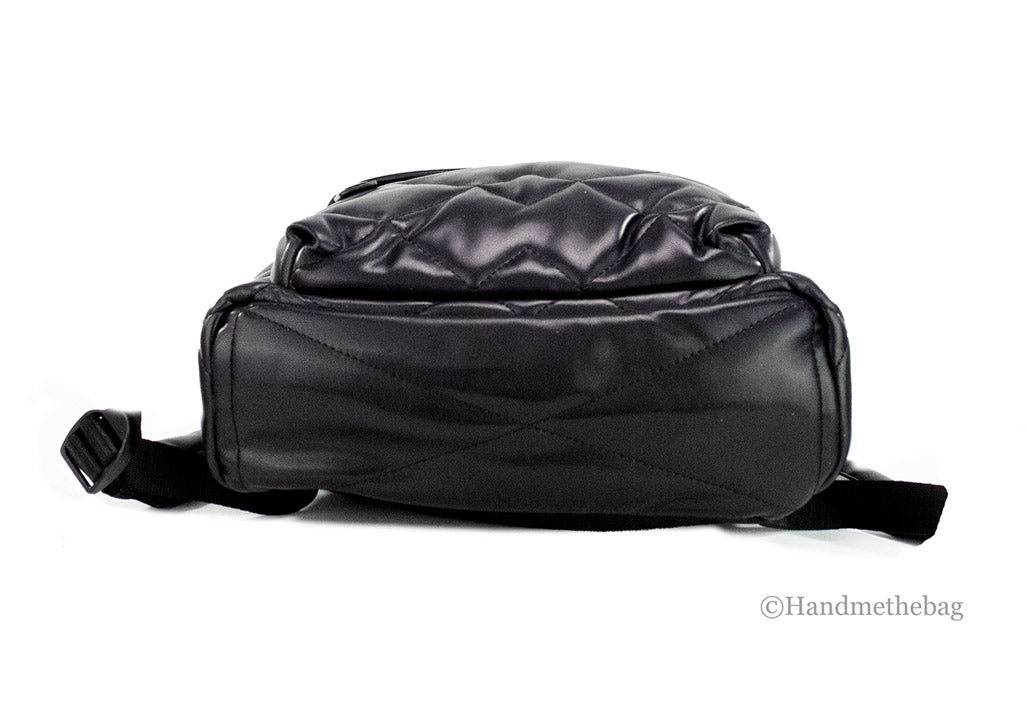 Marc Jacobs Moto Pillow Medium Black Quilted Backpack | Streetwear