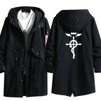 Anime Fullmetal Alchemist Edward Elric Hoodie Coat | Streetwear
