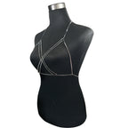 Rhinestone Beach Body Chain Harness