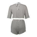 LIVA Women's Summer Short Sleeve Shorts Set