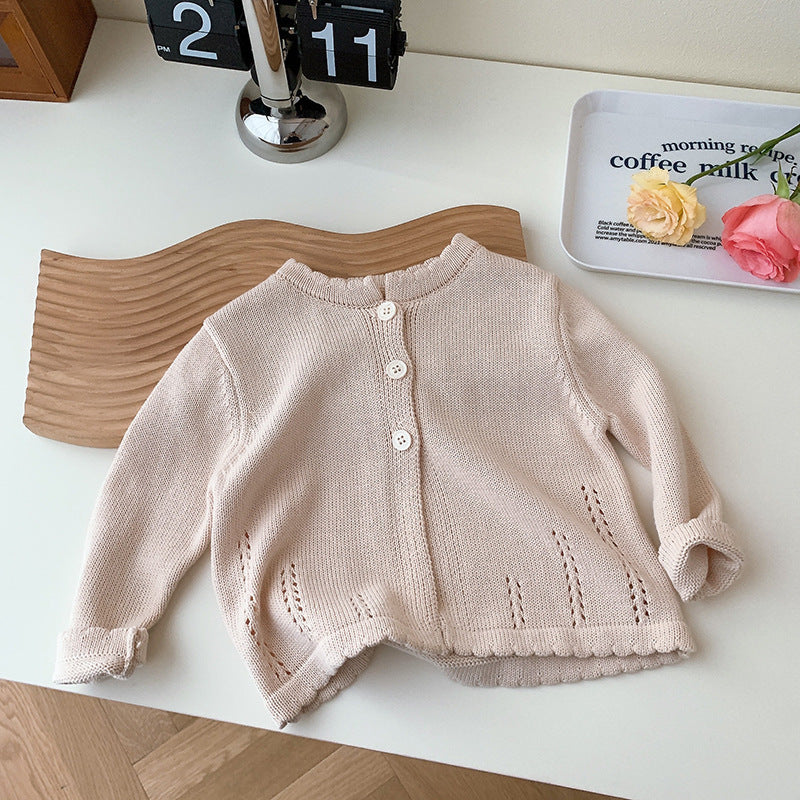 Fashionable Knitted Cardigan for Girls