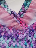 2023 Cute Mermaid Swimsuit for Girls (One-Piece)