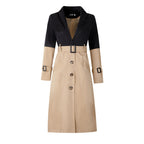Women's Mid-Length Thin Windbreaker Coat