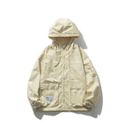 Men's Hooded Workwear Jacket with Big Pocket