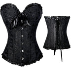 Amazon Wholesale Corset with G-string Panty Set