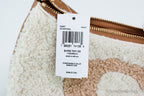 Coach Teri Small Shearling Leather Logo Motif Shoulder Bag