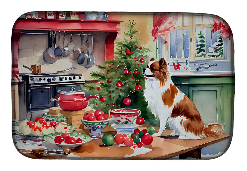 Japanese Chin Christmas Cookies Dish Drying Mat