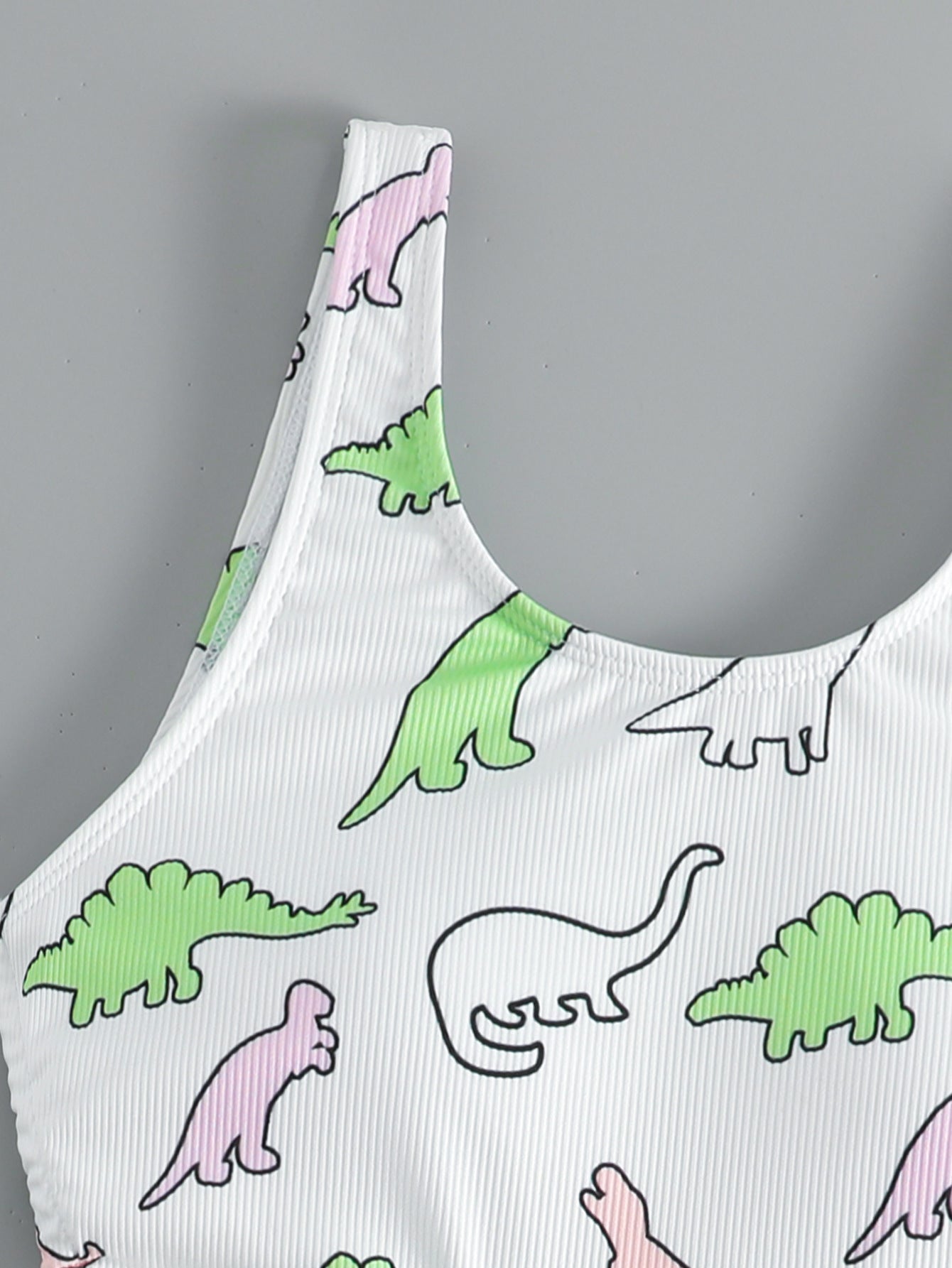 Cute Cactus Print One-Piece Swimsuit