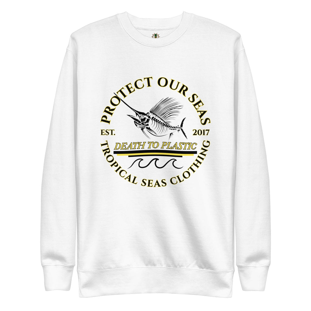 Men's Premium Death to Plastic Sweatshirt | Streetwear