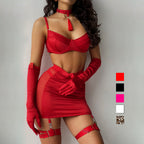 DIER Satin Fringe Fashion Lingerie for Women