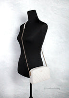 Kate Spade Carey Mini Parchment Quilted Camera Crossbody Bag