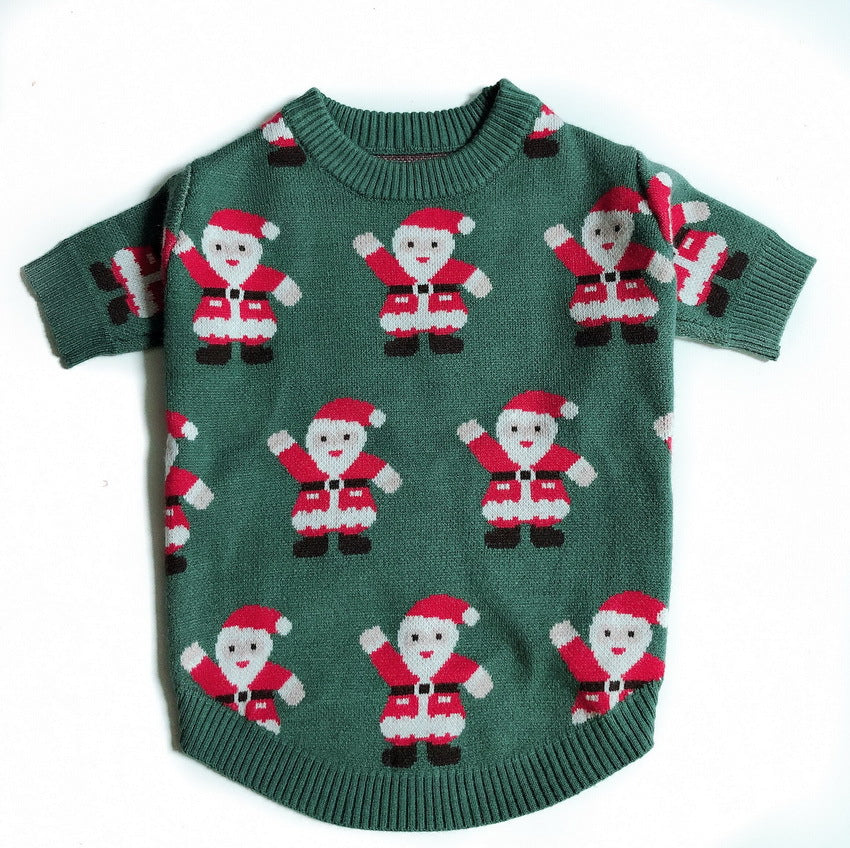 Schnauzer Teddy Winter Christmas Pet Sweater