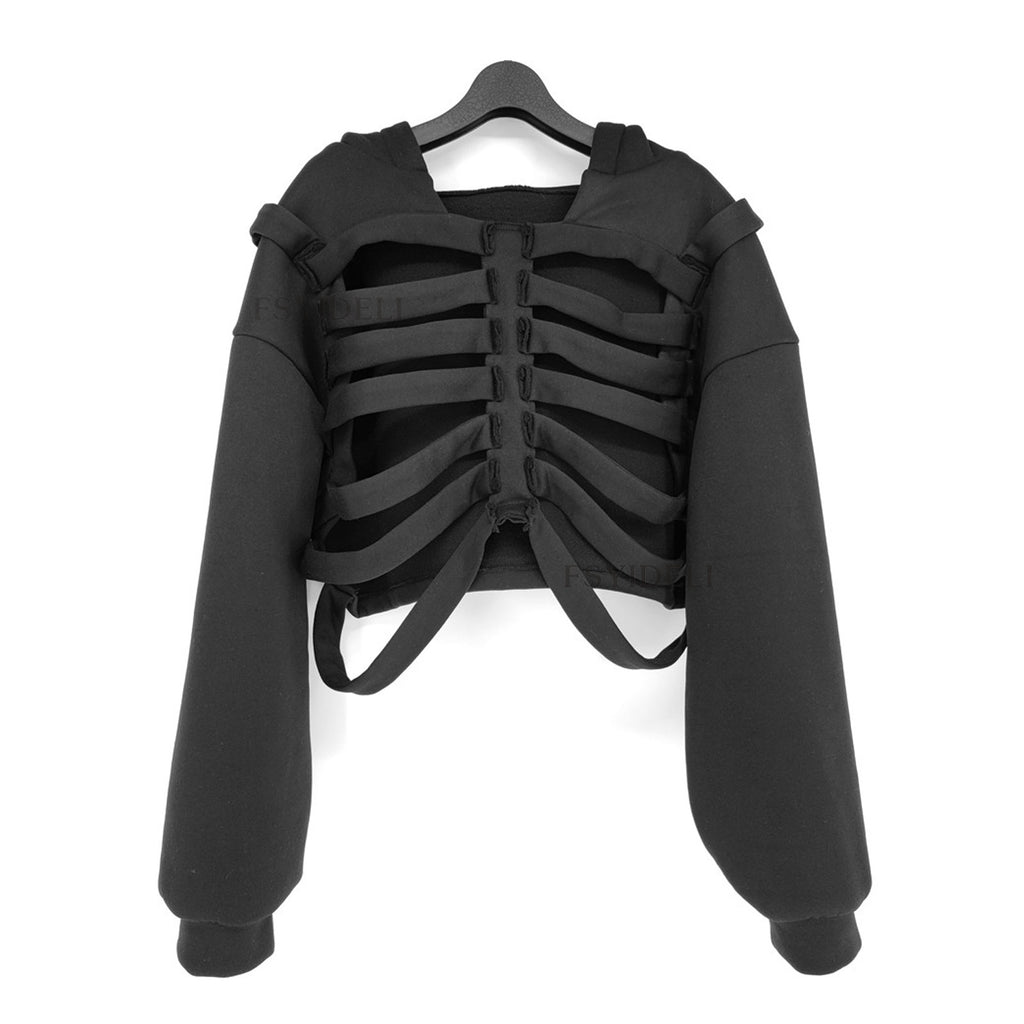 Trendy Skull Series Hooded Long Sleeve Sweater