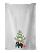 Whoodle #2 Christmas Tree Kitchen Towel Set of 2