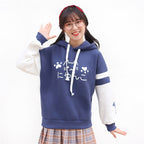 Kawaii Pink Sweater with Cat Graphic for Women