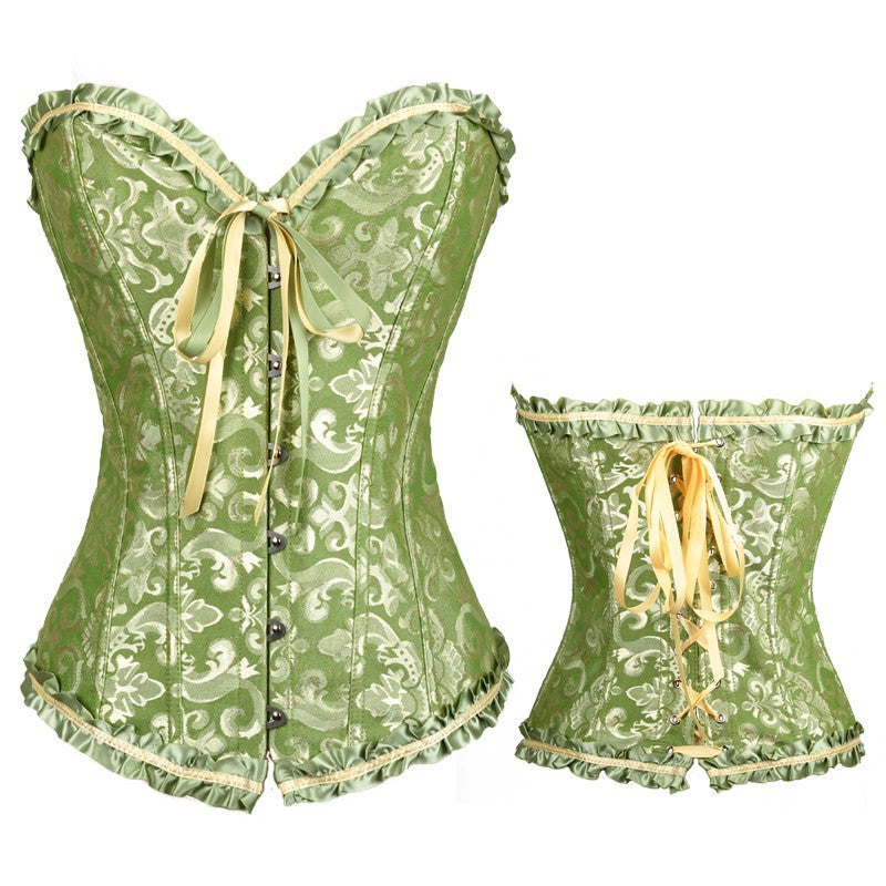 European & American Court Corset for Belly Control