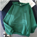 Fleece Hoodie for Women - Loose Fit Fall/Winter Top | Streetwear