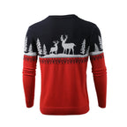 Ou Men's Little Deer Christmas Sweater