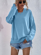 Women's Casual Candy Color Long Sleeve Hoodie | Streetwear