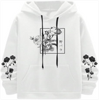 Rose Print Casual Sweatshirt | Streetwear