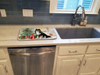 Finnish Lapphund Cozy Christmas Dish Drying Mat