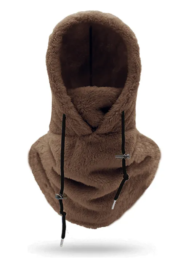 Cold Protection Thickening Scarf Hat | Embroidered Cap