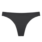 Seamless Ice Silk Thong Underwear for Women
