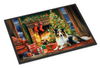 Sheltie Cozy Christmas Doormat