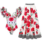 Plus Size 2024 New Sexy One-Piece Swimsuit for Women