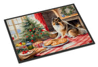 Keeshond Christmas Cookies Doormat