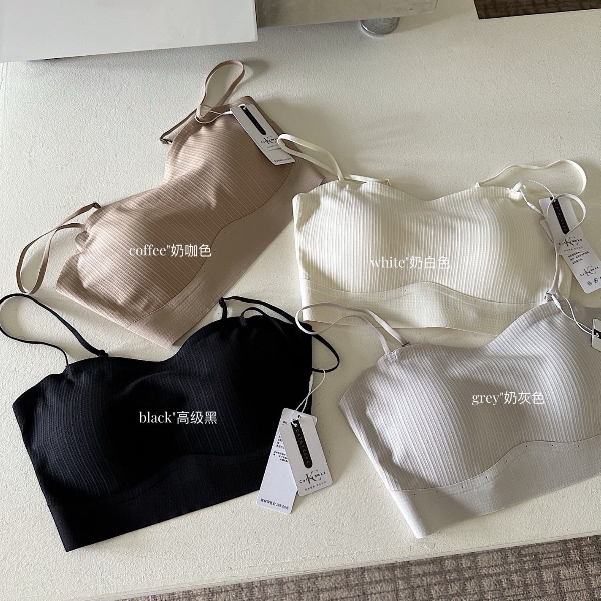 Women's Hollow Back Cami Bra - Sexy Fashion Lingerie