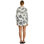 Fruit Print Shorts & Cardigan Set
