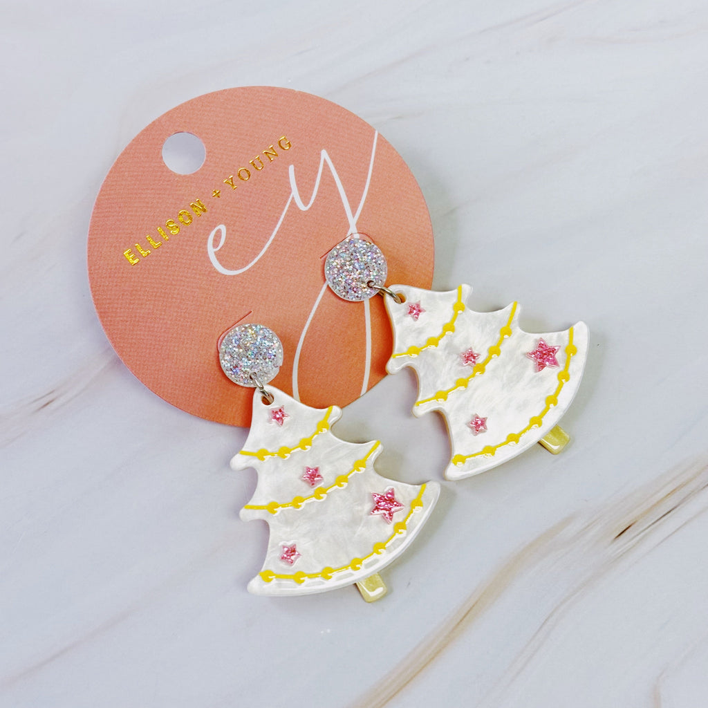 Merry Magic Christmas Tree Earrings