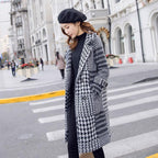 Over The Knee Loose Sweater with Square Neckline