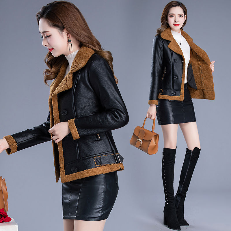 WOLFF Short Chiffon Top with Puff Sleeves & Jacket