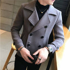 2023 Men's Quality Casual Solid Wool Coat (Winter)
