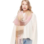 Bright Day Gingham Cozy Scarf