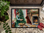 Irish Setter Christmas Cookies Doormat