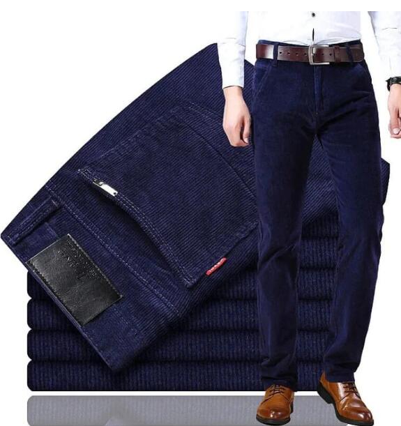 AKRAMAN™ Men's Classic Corduroy Jeans (One Piece)