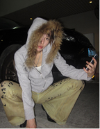 Retro Women's Thick Plush Hoodie Jacket for Winter