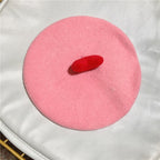 Wool Painter Japanese Parent-Child Beret Hat | Embroidered Cap