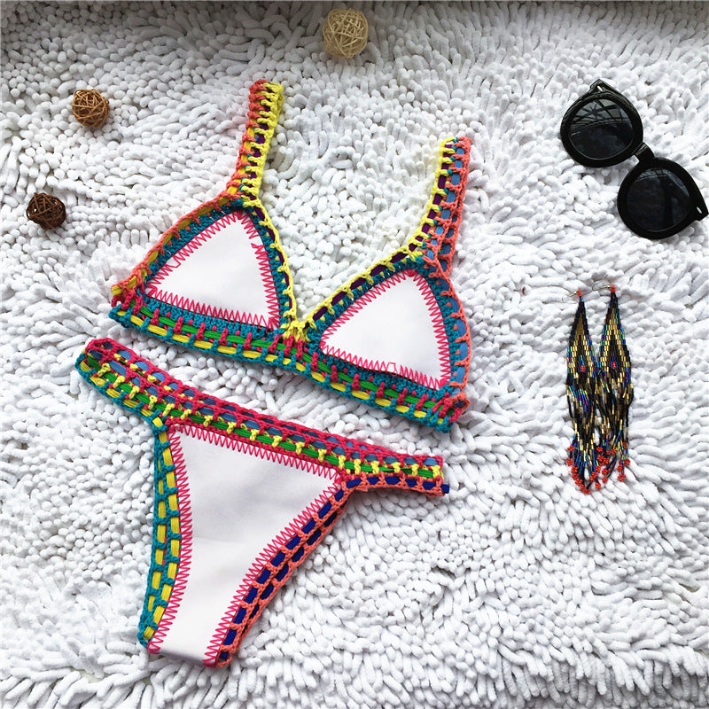 Handmade Crochet Miniature Bikini Swimsuit Thong