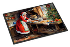 Cookies with Santa Claus Mrs. Claus Doormat