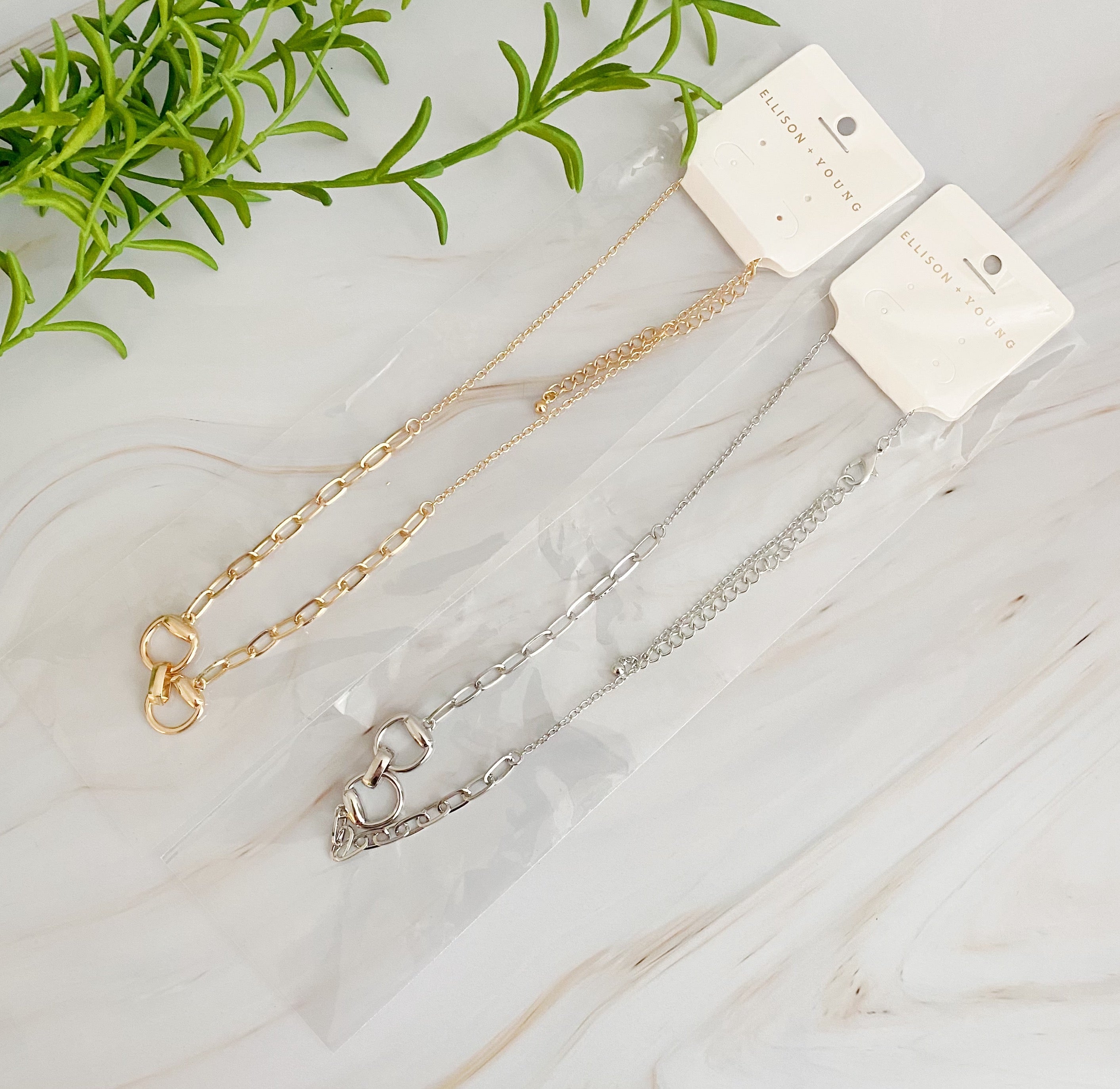 Equestrian Horsebit Chain Necklace
