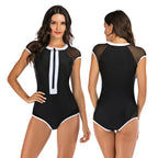 Women's Sleeveless Surfing Swimsuit for Diving (Model 7720)